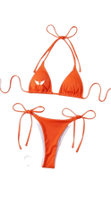 Load image into Gallery viewer, Triangle Ribbed Bikini