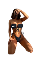 Load image into Gallery viewer, Bandeau Tie-Side Bikini